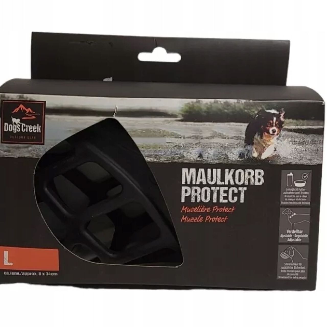 MAULKORB PROTECT Dogs Creek brnjica L