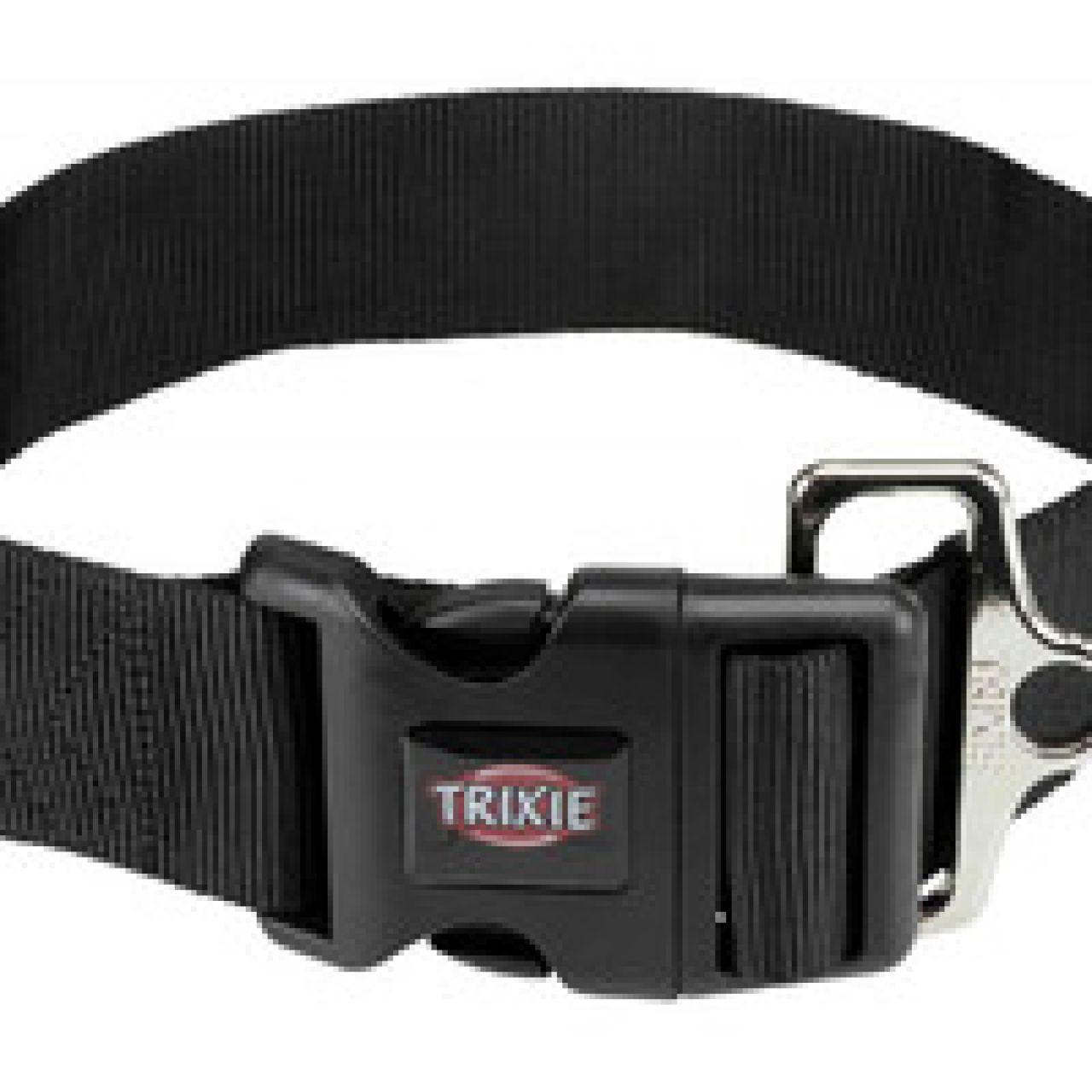 Trixie ogrlica za pse Premium CRNA M-L 40-60cm/50mm | #1999301