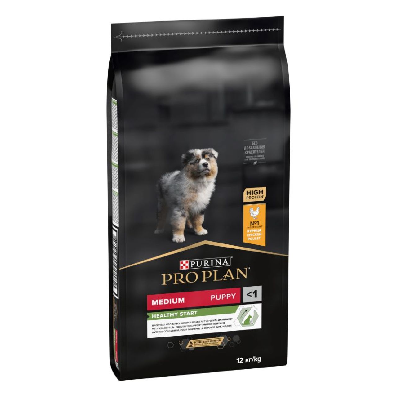 PRO PLAN Puppy Medium Healthy Start, piletina - 12kg