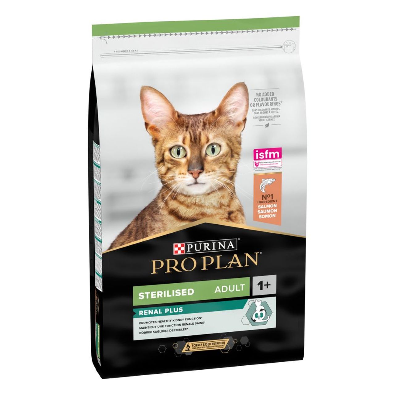 PRO PLAN Sterilised Adult 1+ Renal Plus, bogato lososom - 1.5kg