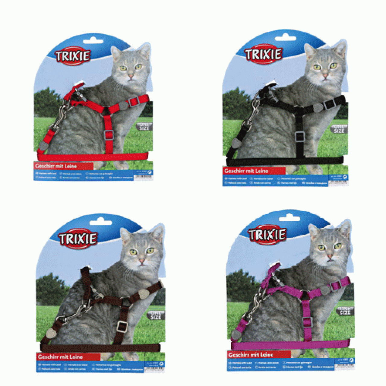 Trixie oprsnica i vodilica za mačke, 26-37 cm 120 cm - razne boje