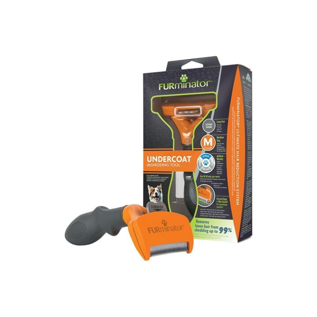 Furminator za kratkodlake pse M