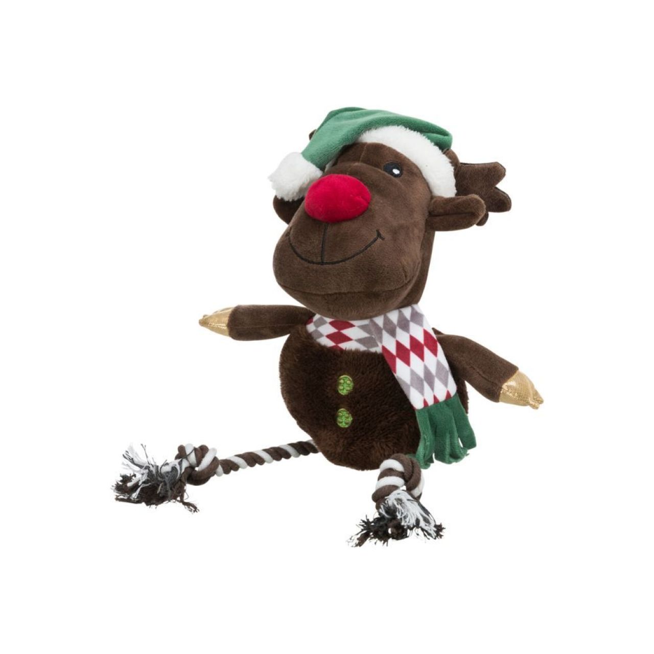 Trixie igračka za pse božićna Sob pliš/konop 49 cm