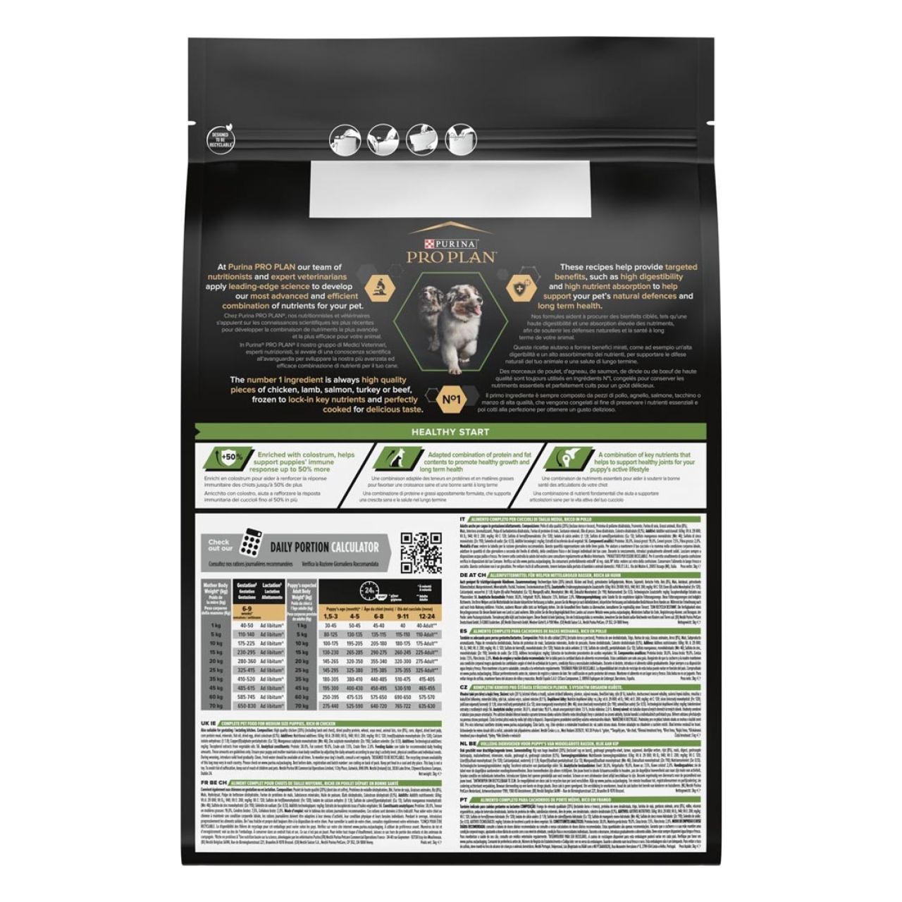 PRO PLAN Puppy Healthy Start - chicken 3kg