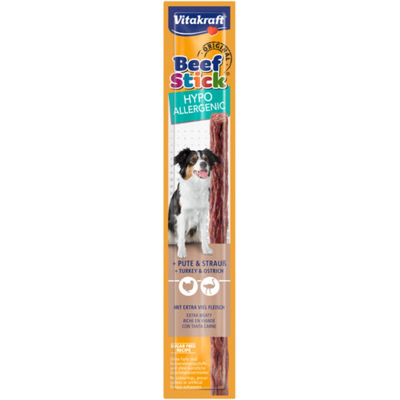 Vitakraft Beef Stick Hypoallergeni s >80% udjela mesa bez šećera, 1 komad 12g