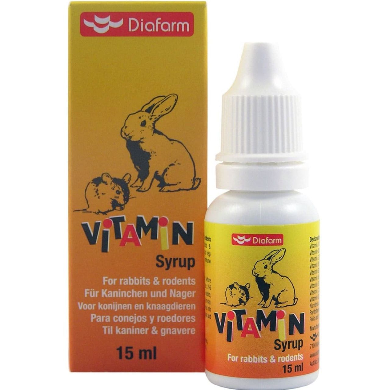 Diafarm VITAMINSKI SIRUP ZA KUNIĆE I GLODAVCE 15ml