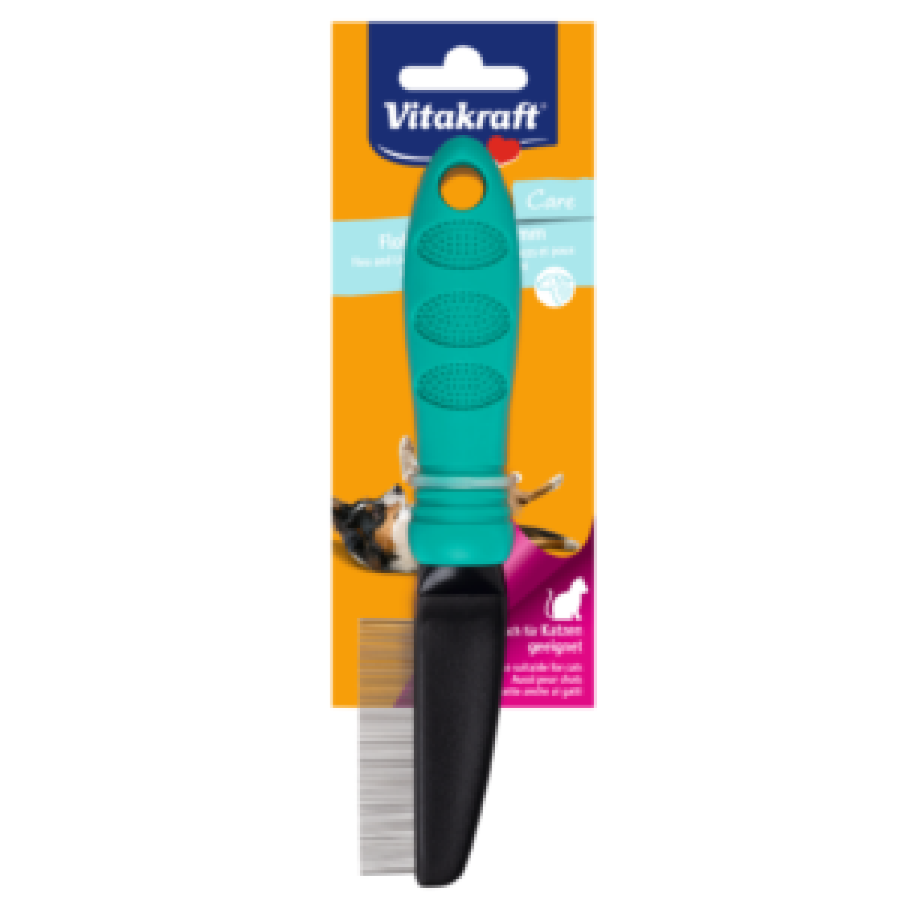 Vitakraft For You češalj protiv uši i buha za pse i mačke, plastični