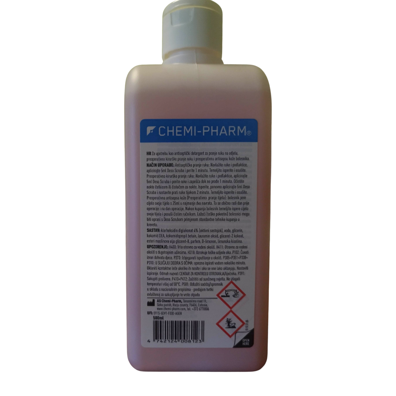 Chemi-pharm Deso scrub, 500 ml