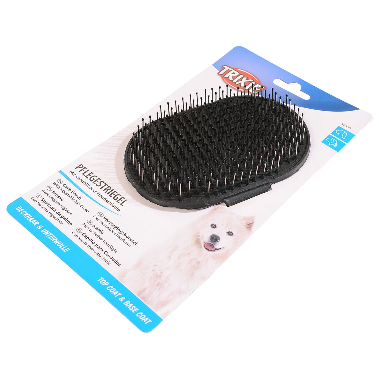 Trixie četka Terrier grooming ovalna 8x13 cm