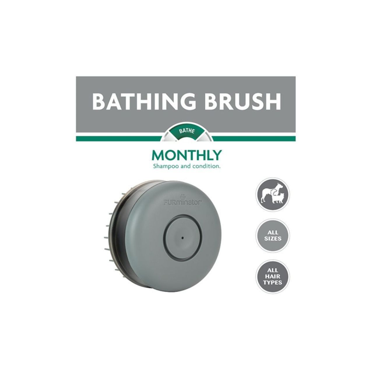 Furminator četka za kupanje za pse i mačke