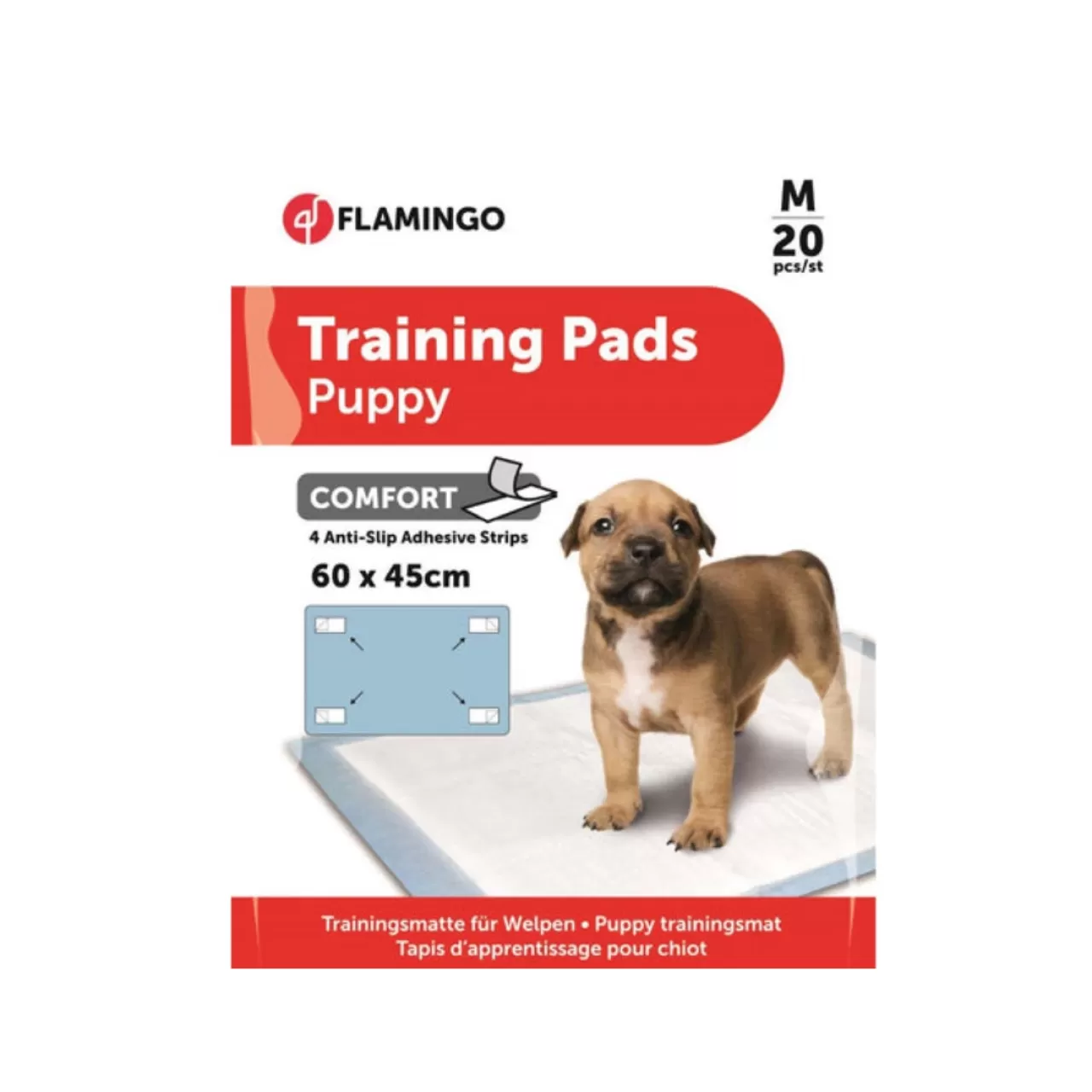 FLAMINGO Puppy Training Pads Comfort, Anti-slip upijajuće prostirke M