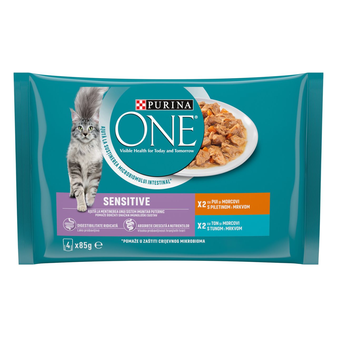Purina One Sensitive 4x85g