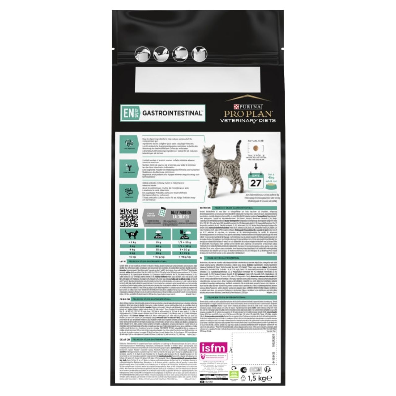 PURINA PRO PLAN VETERINARY DIETS EN Gastrointestinal, veterinarska dijeta za mačke 1.3kg