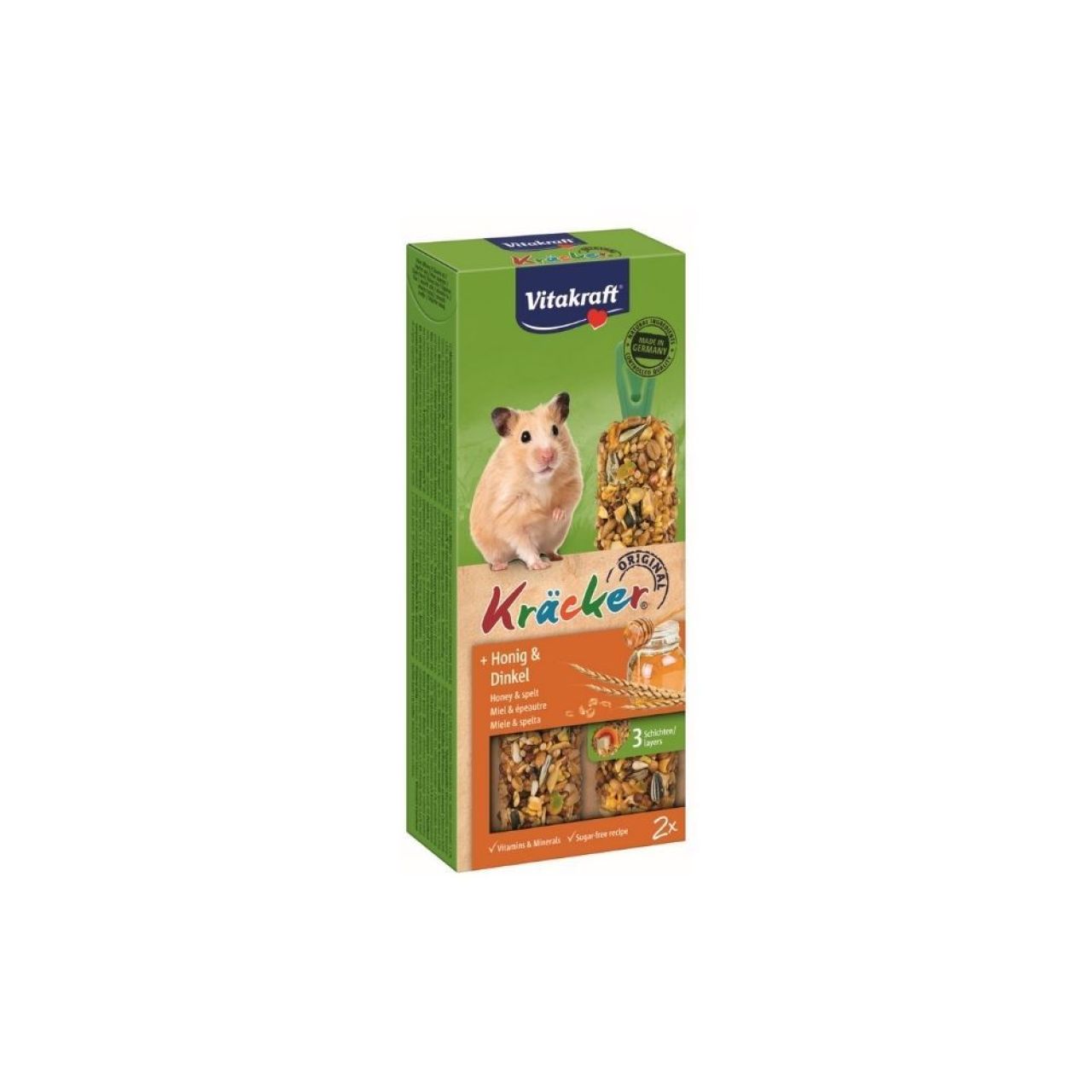 Vitakraft kreker za hrčke s medom 2 komada
