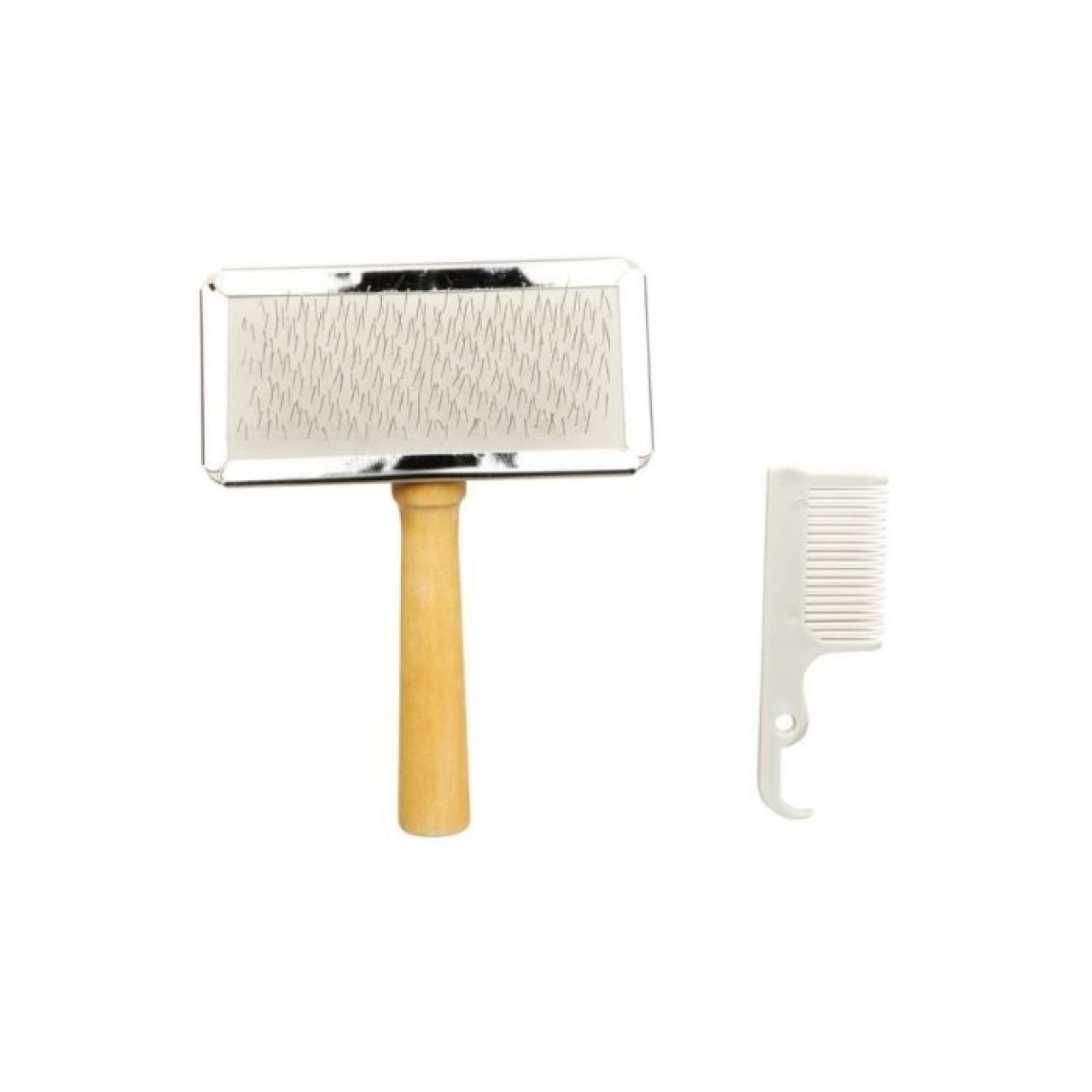 Trixie četka Soft s čistačem četke 9 x 13 cm za pse i mačke