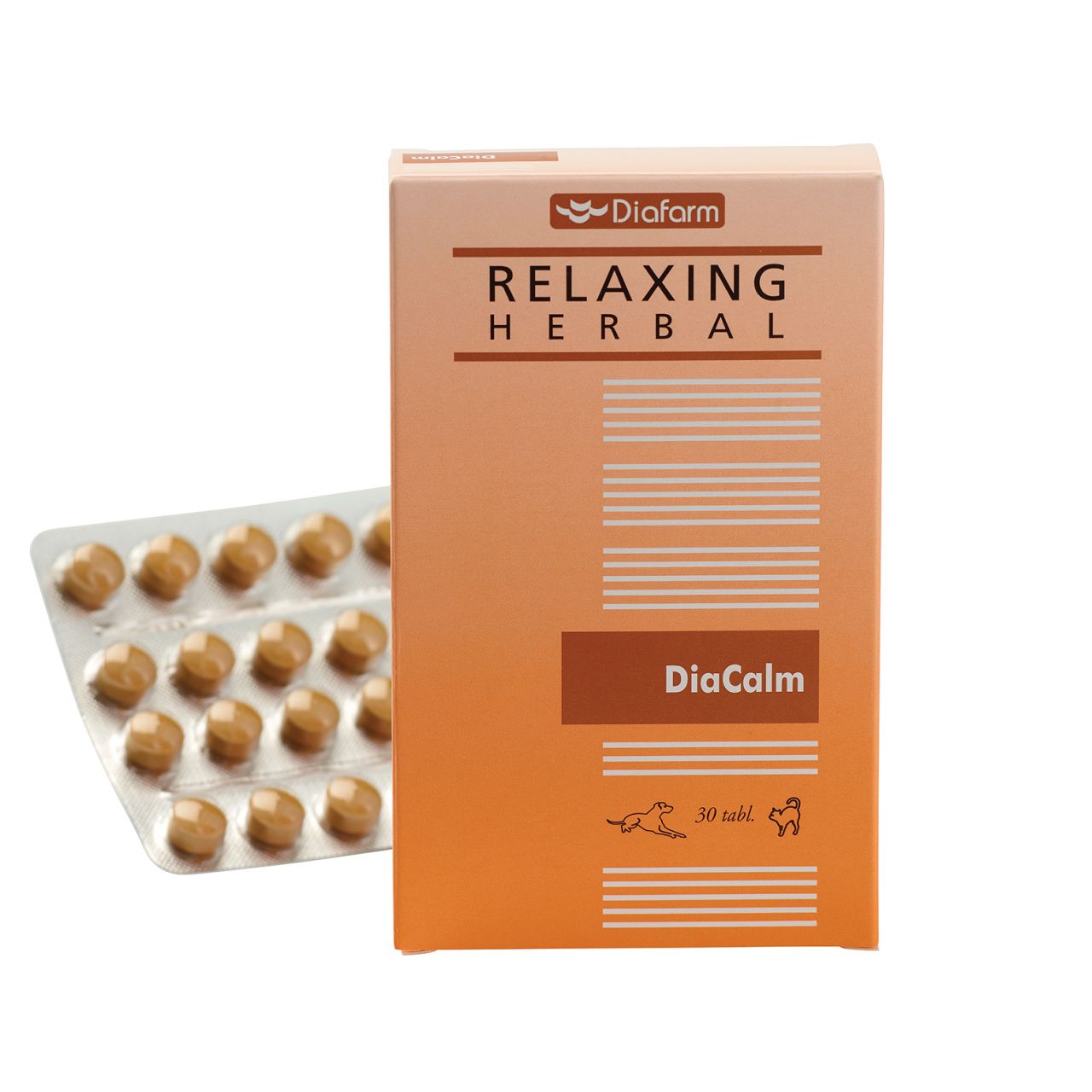 Diafarm Relaxing DiaCalm tablete za smirenje, 30 tableta