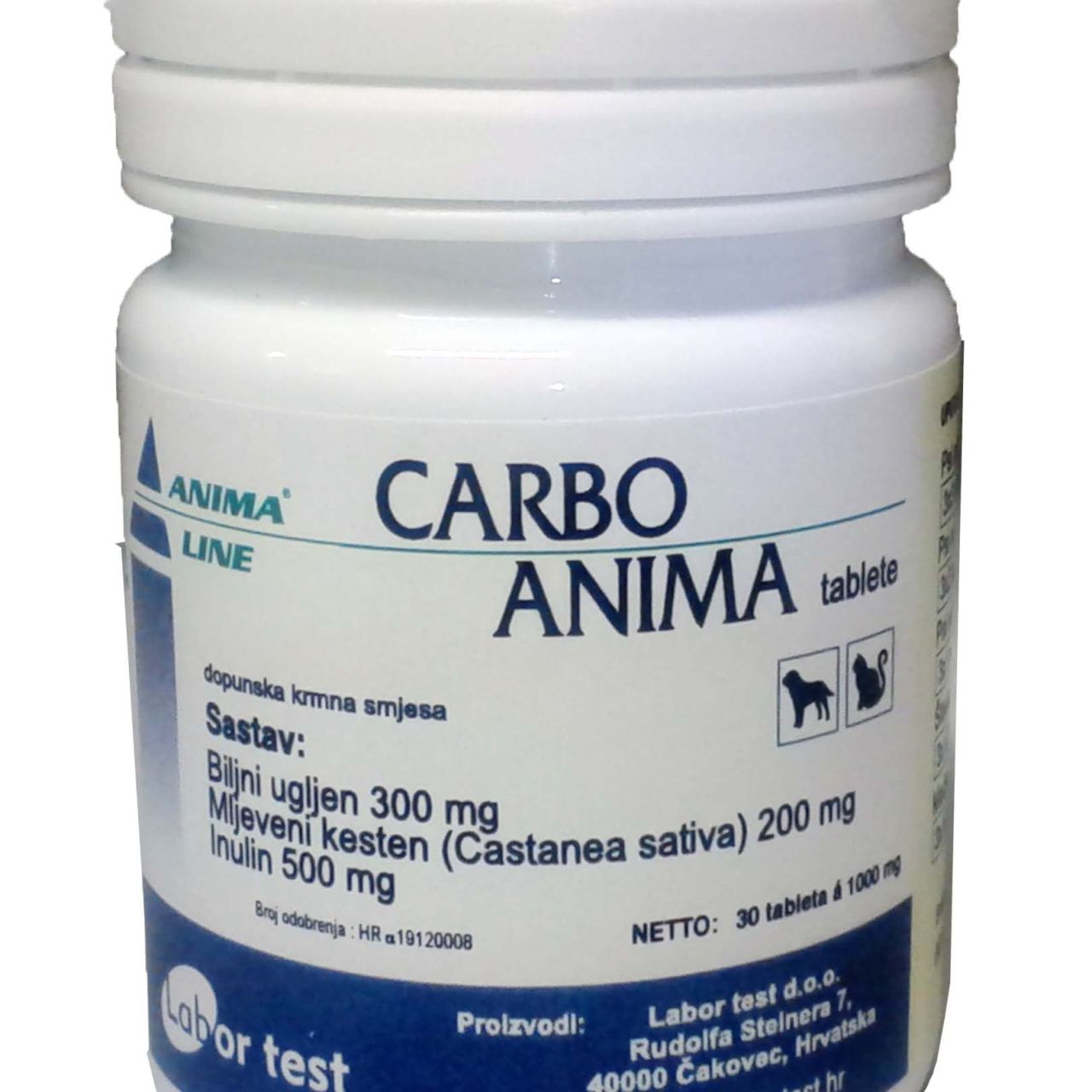 Anima Line Carbo Anima tablete 45 komada