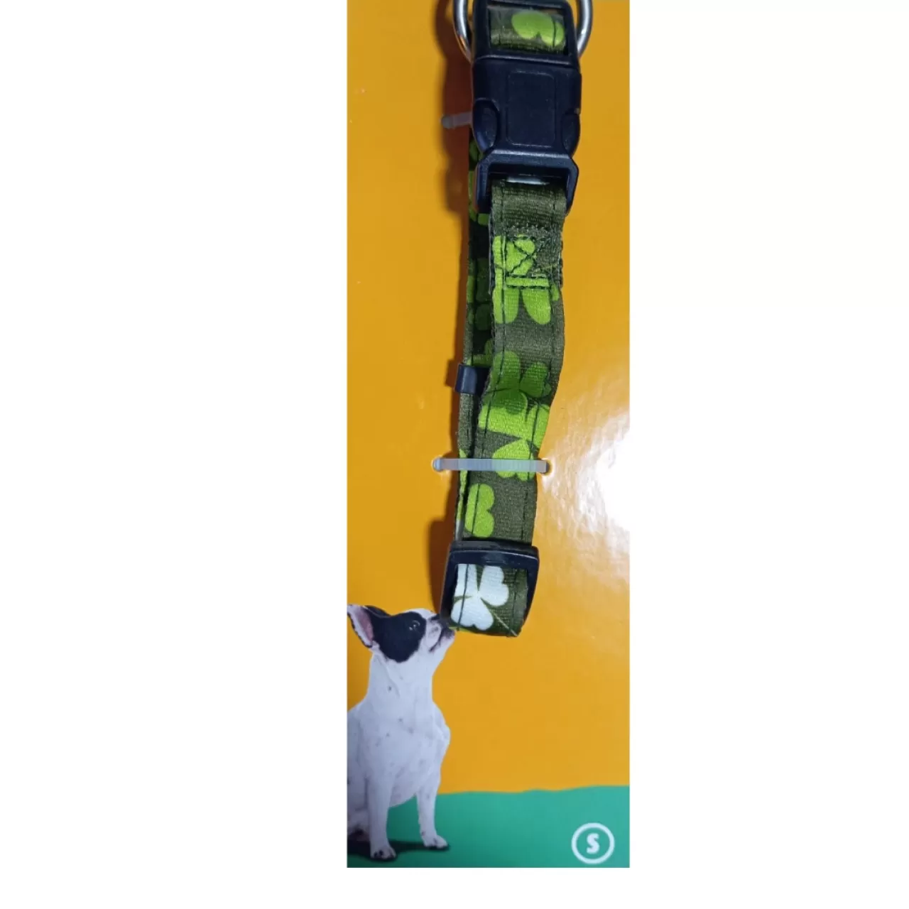 Vitakraft Ovratnik Nylon S za pse, šareni uzorak djeteline