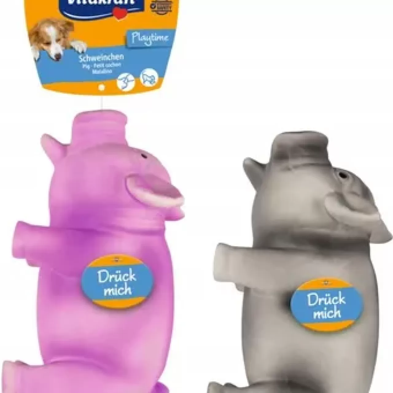 Vitakraft svinja s originalnim glasom, 17 cm | ROZA svinja