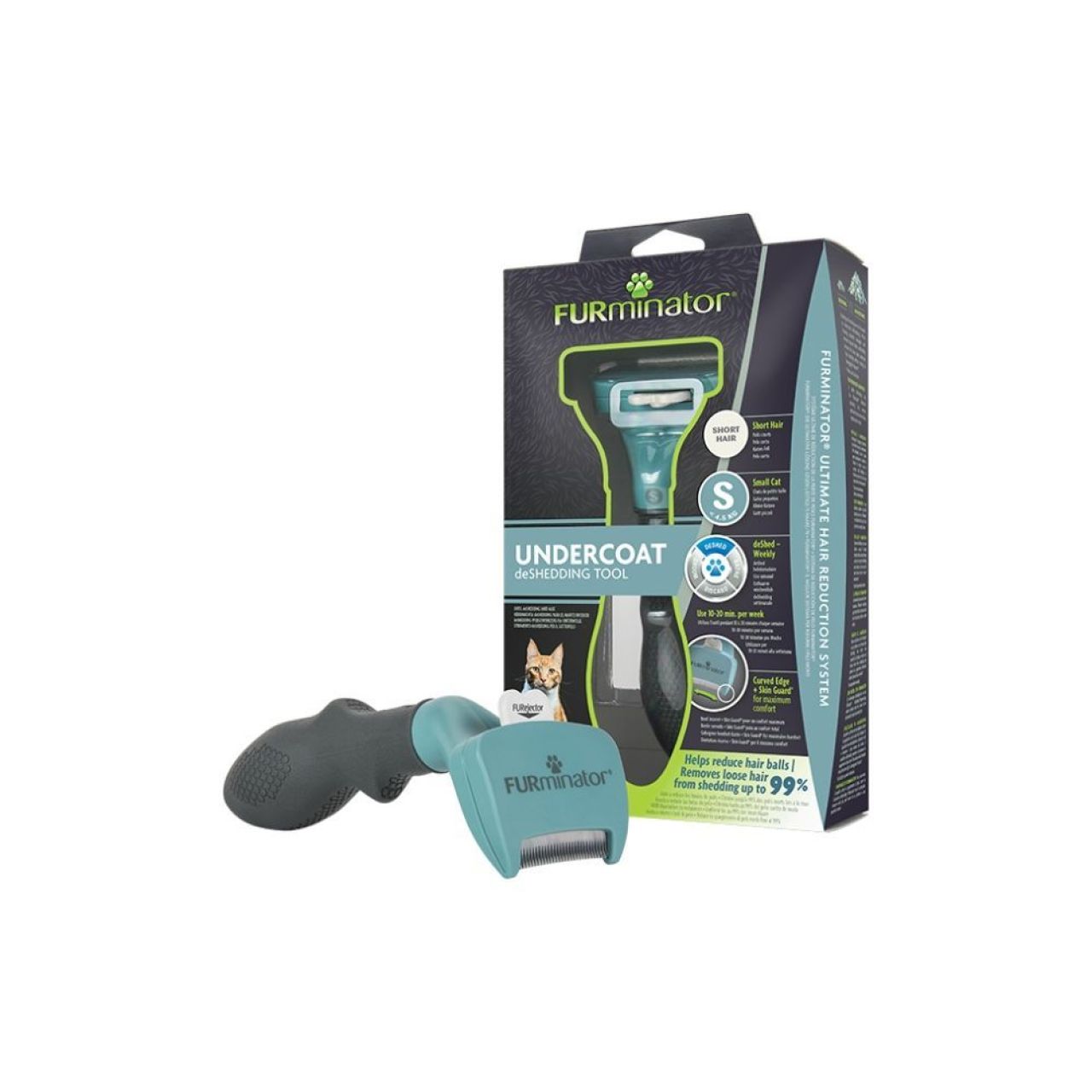 Furminator za kratkodlake mačke S