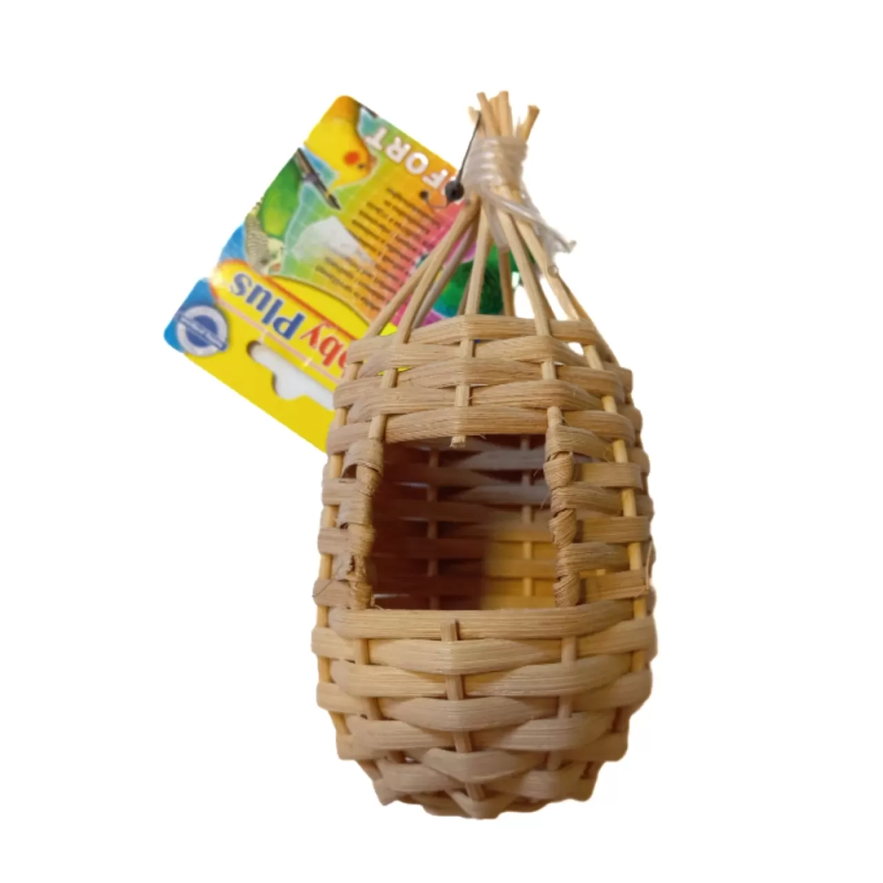 Gnijezdo za ptice, pleteno