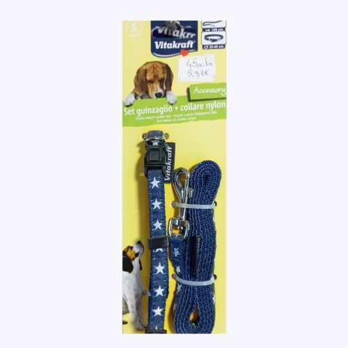 Vitakraft Vodilica + ovratnik Nylon Fashion S