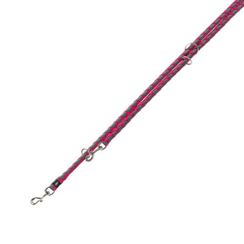 Trixie vodilica za pse podesiva Cavo tamnoružičasto-siva S-M / L-XL