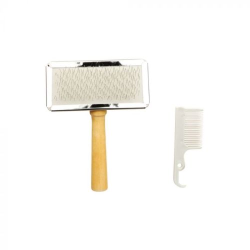 Trixie četka Soft s čistačem četke 9 x 13 cm za pse i mačke