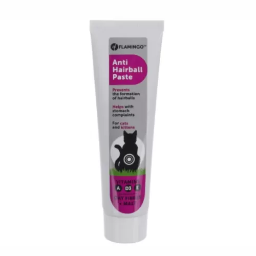 FLAMINGO Anti-Hairball pasta za mačke 100g