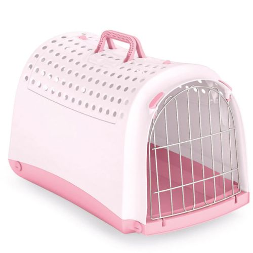 Transporter Linus Cabrio za pse i mačke 50x32xh34,5 cm ružičasta boja