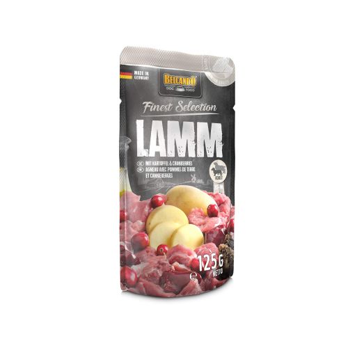 Belcando Finest Selection Janjetina s krumpirom i brusnicama 125g