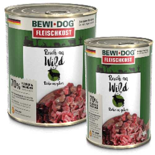 BEWI•DOG divljač - konzerva za pse