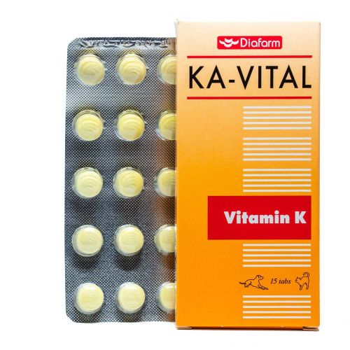 Diafarm KA-VITAL Vitamin K, 15 tablete za pse i mačke